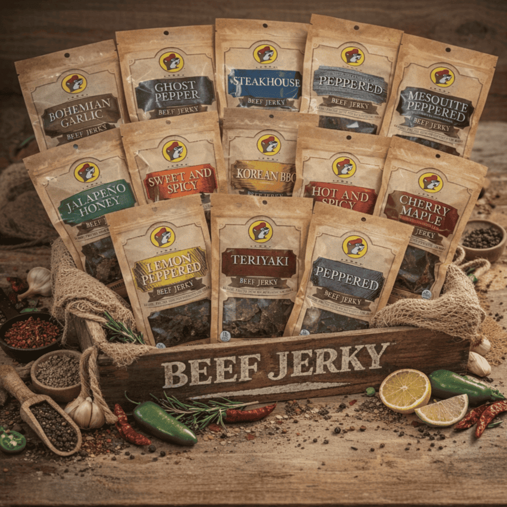Texas beef jerky variety pack
